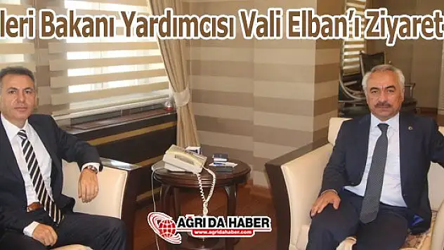 İçişleri Bakanı Yardımcısı Mehmet Ersoy Ağrı'da