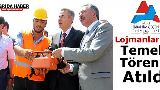 Ağrı İbrahim Çeçen Üniversitesi Lojmanları'nın Temeli Atıldı