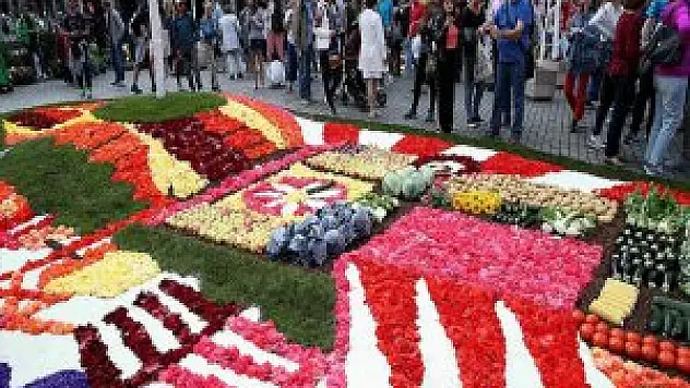 Brüksel'de Çiçek Zamanı Festivali Renkli Görüntülere Sahne Oldu