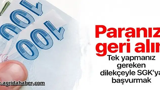 Emekli Yaşını doldurup Prim tamamlayamayanlar SGK'dan prim iadesi