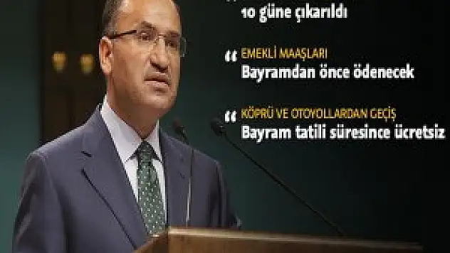 Turizmcilerin Beklediği Kurban Bayramı Tatili 10 Güne Çıkarıldı