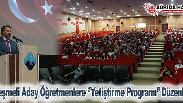 Sözleşmeli Aday Öğretmenleri 'Yetiştirme Programı' Düzenlendi