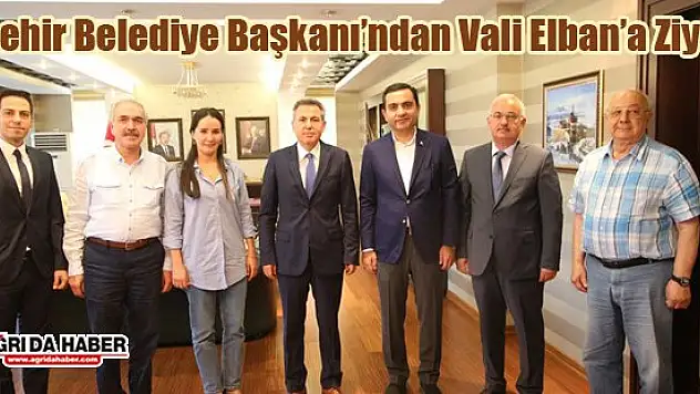 Kırşehir Belediye Başkanından Vali Elban'a Ziyaret