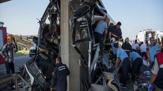 Ankara'da Otobüs Kazası: 5 Ölü