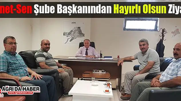 Diyanet-Sen Şube Başkanından Hayırlı Olsun Ziyareti