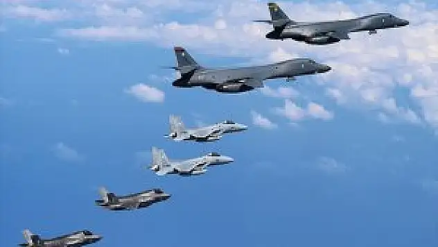 Abd Savaş Uçakları Güney Kore'de Atış Tatbikatı Yaptı