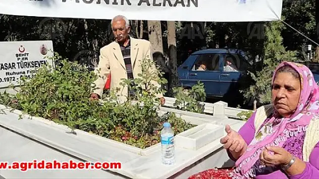 Ağrı'da 1994 yılında Şehit olan Tekirdağlı Piyade Er Yaşar Türkseven'in Ailesi hala yasta