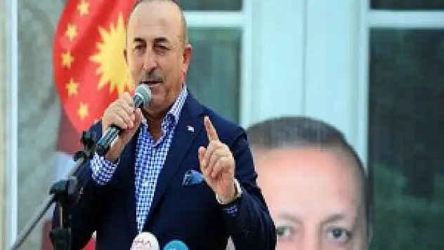 Dışişleri Bakanı Mevlüt Çavuşoğlu , Açıklama Yaptı