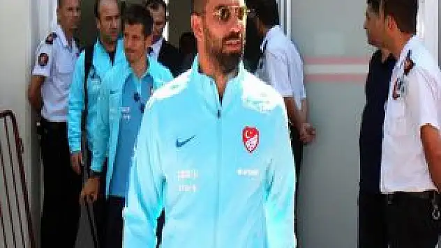 A Milli Futbol Takımı Kafilesi Eskişehir'de
