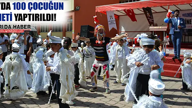 Ağrı'da Maddi Durumu Yetersiz 100 çocuğun Sünneti Yaptırıldı