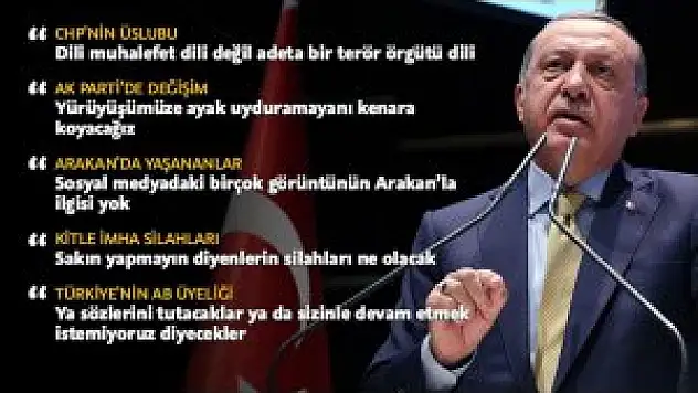 Cumhurbaşkanı Erdoğan: Çıkın Mertçe Söyleyin Ve Gereğini Yapın