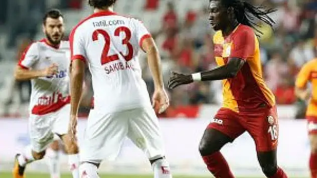 Galatasaray'a Antalya'dan Puan Kaybı