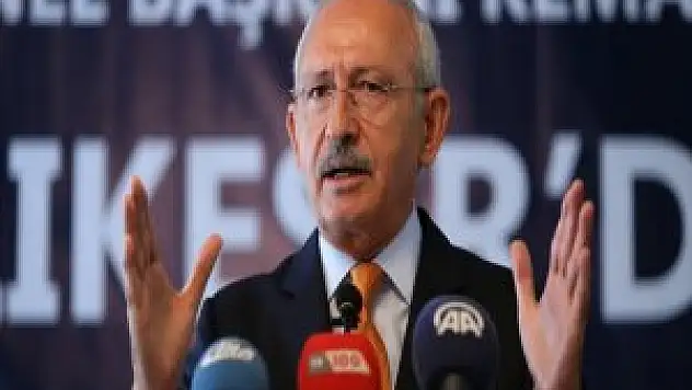 Chp Genel Başkanı Kemal Kılıçdaroğlu: 'Bu kadar açık, bu kadar net söylüyorum'