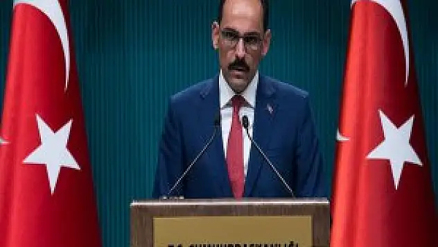 Cumhurbaşkanlığı Sözcüsü İbrahim Kalın 'IKBY'deki referandum kararına ilişkin konuştu '