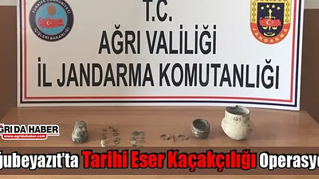Doğubeyazıt'ta Tarihi Eser Kaçakçılığı! 143 Parça Tarihi Eser Yakalandı