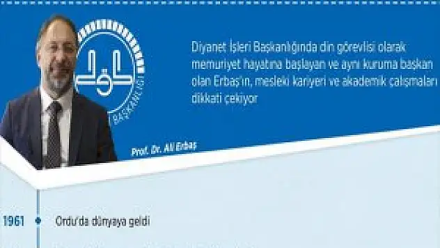 İmamlıktan Diyanet İşleri Başkanlığına