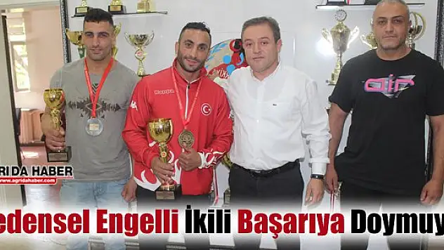 Bedensel Engelli İkili Başarıya Doymuyor