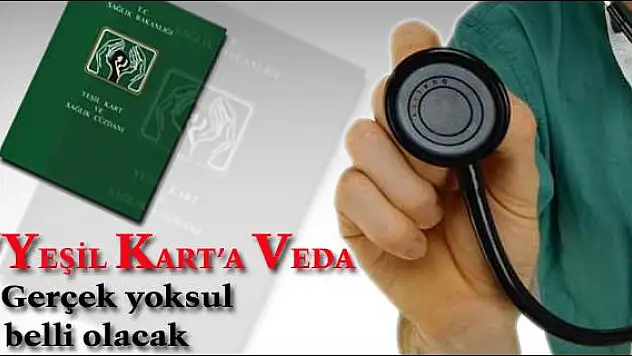 YEŞİL KART A VEDA !