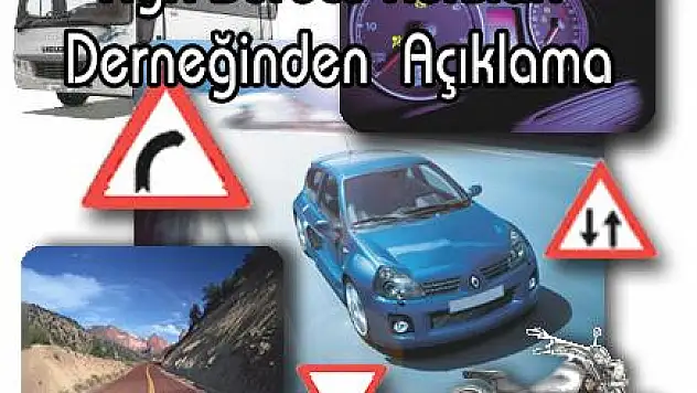 AĞRI SÜRÜCÜ KURSLARI DERNEĞİNDEN AÇIKLAMA