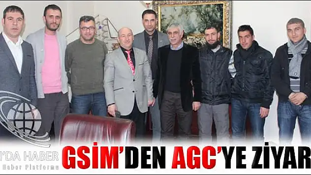 GSİM ERİM DEN AĞRI GAZETECİLER CEMİYETİNE ZİYARET