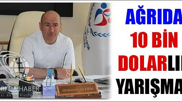 ON BİN DOLAR PARA ÖDÜLLÜ TENİS TURNUVASI AĞRIDA YAPILACAK