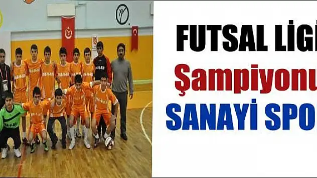 Ağrı Futsal Ligi Şampiyonu Sanayispor