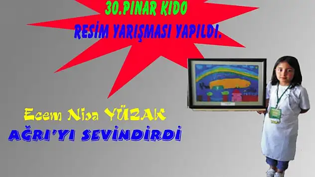 30.PINAR KİDO RESİM YARIŞMASI YAPILDI