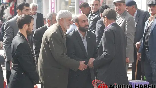 HÜDA PAR Ağrılıların bayramını tebrik etti