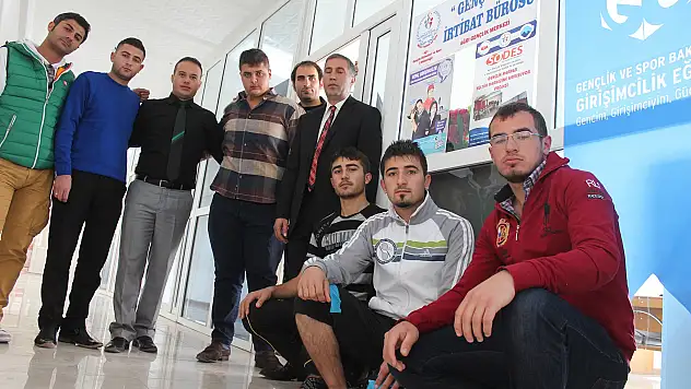 AĞRI GHSİM KREDİ YURTLAR KURUMUNDA GENÇ OFİS BÜROSU AÇTI