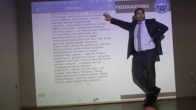 Hakemler Anlattı, Futbolcular Dinledi