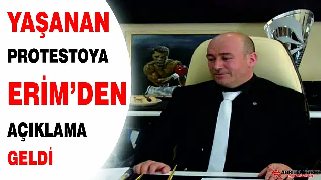 Hamur Kümbet Spor – Ağrı Gücü Spor maçındaki protestoya Açıklama