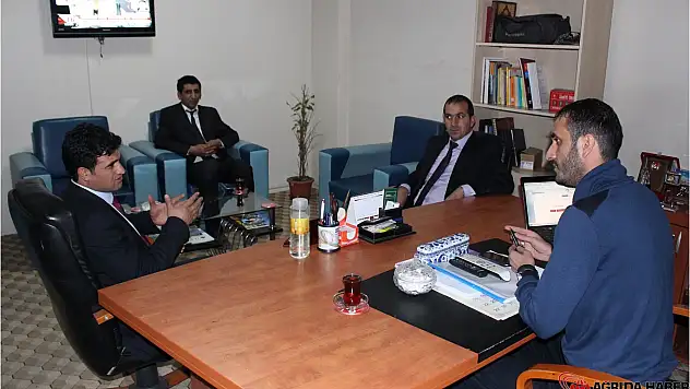 STK TEMSİLCİLERİNDEN TSYD TEMSİLCİSİ AHMET GENÇ'E ZİYARET