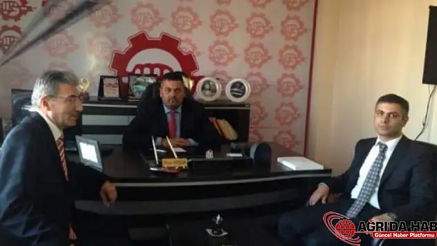 Defterdar Karaköse'den ÇGD ve İYAD'a Veda Ziyareti