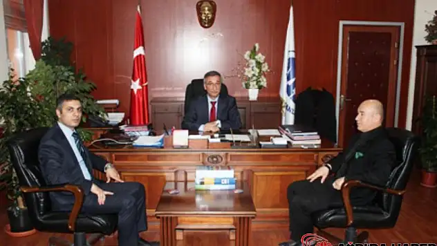 Defterdar Nazım Kaya'ya Hayırlı Olsun Ziyareti