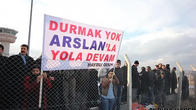 Başkan Arslan ve AK Parti Heyetine Coşkulu Karşılama