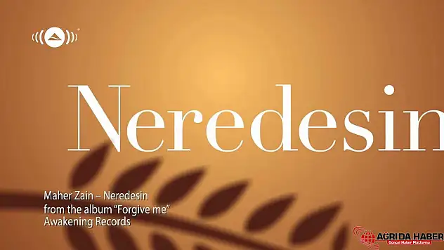 Maher Zain - Neredesin (Turkish-Türkçe) | Official Lyric Video