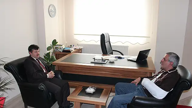 BAŞAK'TAN ANADOLU BASIN YAYIN BİRLİĞİ AĞRI ŞUBESİ'NE ZİYARET