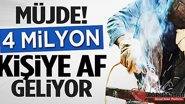 4 milyon kişinin prim borcuna af geliyor