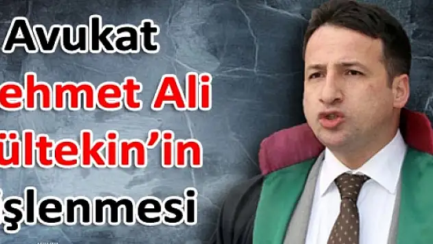 Avukat Mehmet Ali Gültekin'in Fişlenmesi