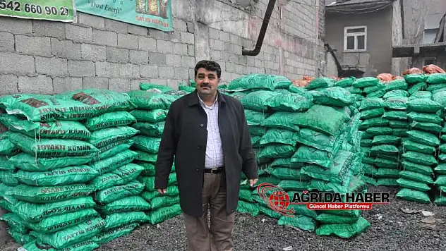 Ağrıda Kömürcülerin Yüzü Gülmeye Başladı