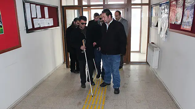 AĞRI MİLLİ EĞİTİM MÜDÜRLÜĞÜ'DEN SARI BANT UYGULAMASI