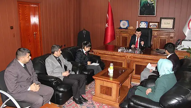 ÖĞRENCİLER MİLLİ EĞİTİM MÜDÜRÜ BAŞAK İLE RÖPORTAJ YAPTI
