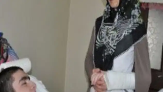 Tek İsteği Oğlunun İyileşmesi