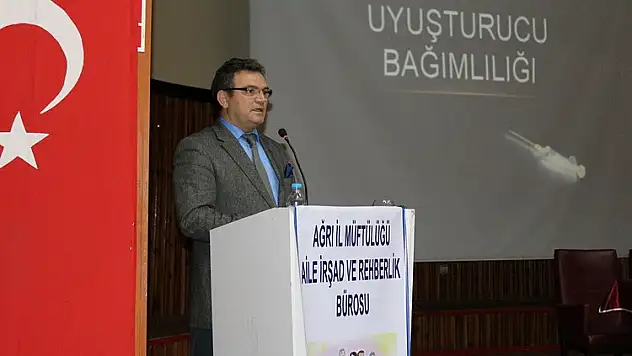 AĞRI İL MÜFTÜLÜĞÜ MADDE BAĞIMLILIĞI KONULU PANEL