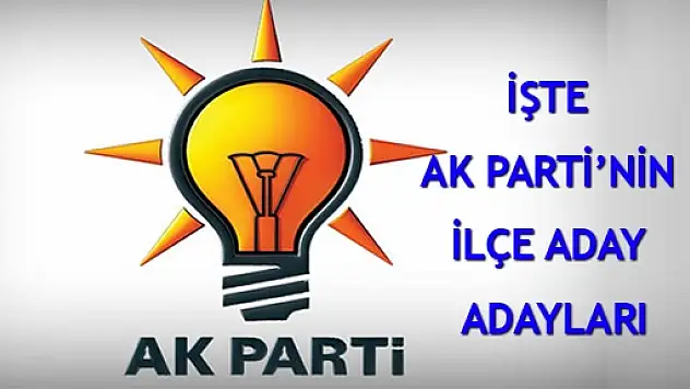 AK Parti Ağrı İlçe Adayları Açıklandı