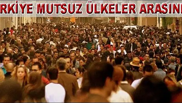 Dünyanın en mutlu ve mutsuz ülkesi belli oldu!