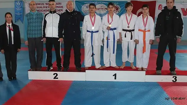 Ağrı'da Anadolu Yıldızlar Ligi Karate Grup Müsabakaları Sona Erdi