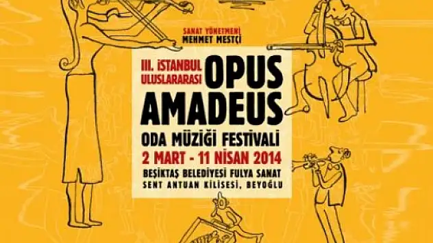 3. İstanbul Uluslararası Opus Amadeus Oda Müziği Festivali