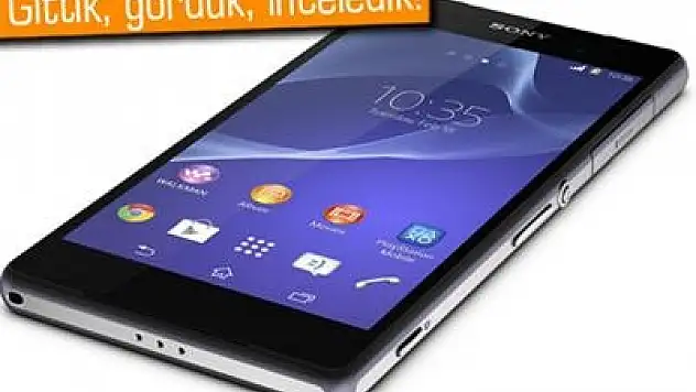 Mwc 2014: Sony Xperia Z2'yi Denedik!