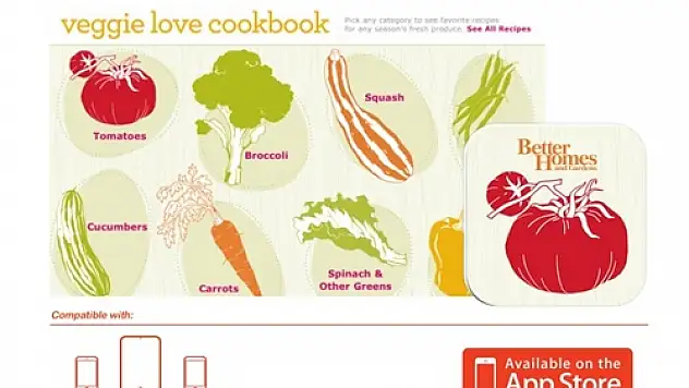 Haftanın İphone Uygulaması: Veggie Love Cookbook